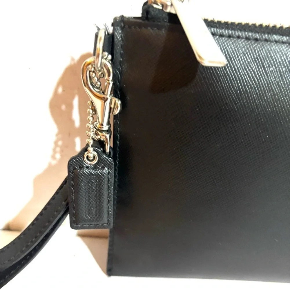 Coach unisex vintage Black Wristlet